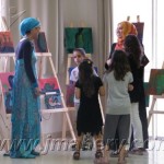 معرض من ابداعات طلاب دورات الفنون