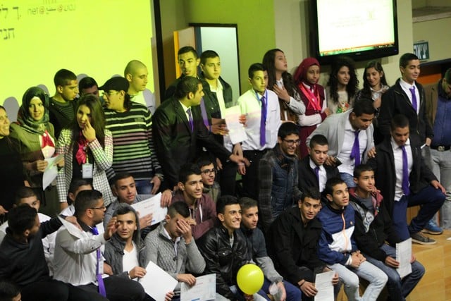 طلاب مشروع נטע@ام الفحم يحتفلون بافتتاح السنة الجديدة لمشروعهم