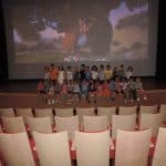 مسرح وسينماتك أم الفحم يستضيف مجموعات من طلاب البساتين بالمدينة
